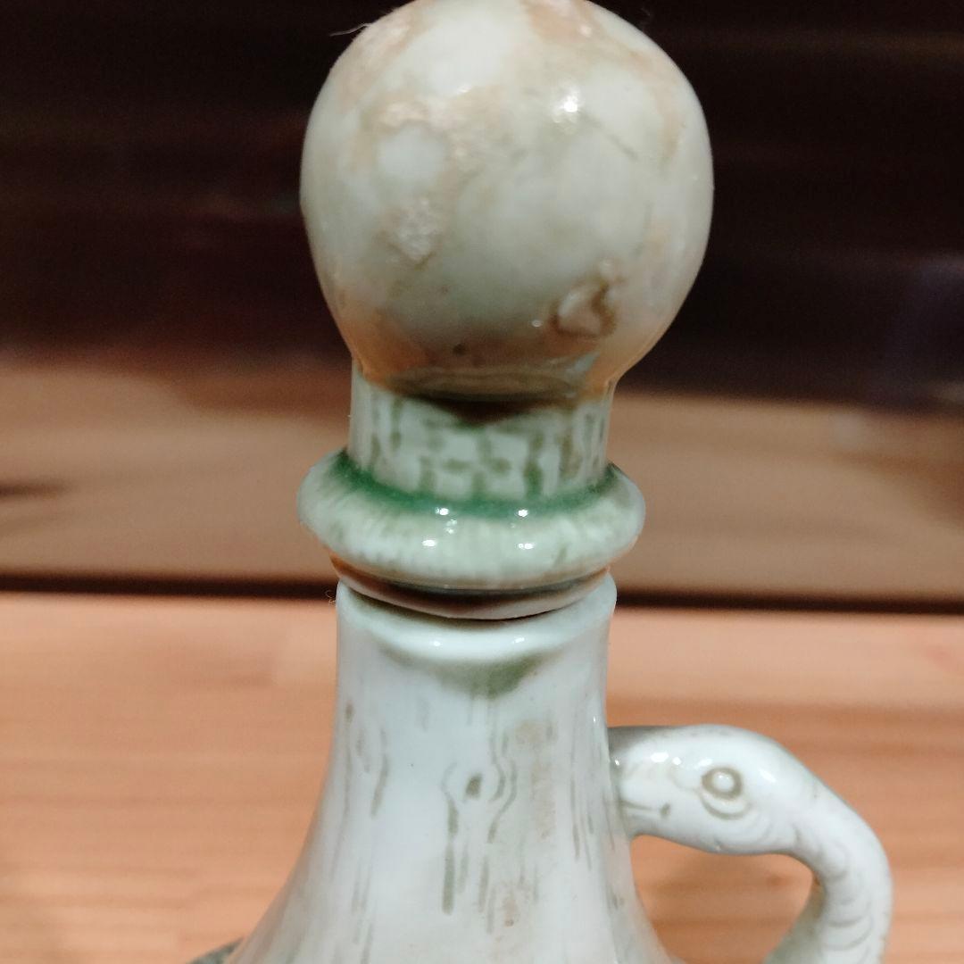 アンティーク 20s 30s スカル ドクロ 蛇 デカンタ ビンテージ ポイズン