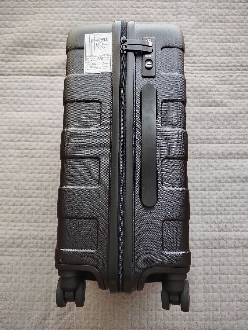 ■美品　無印 キャリーケース 36L 　機内持ち込み可能　タイヤロック機能付