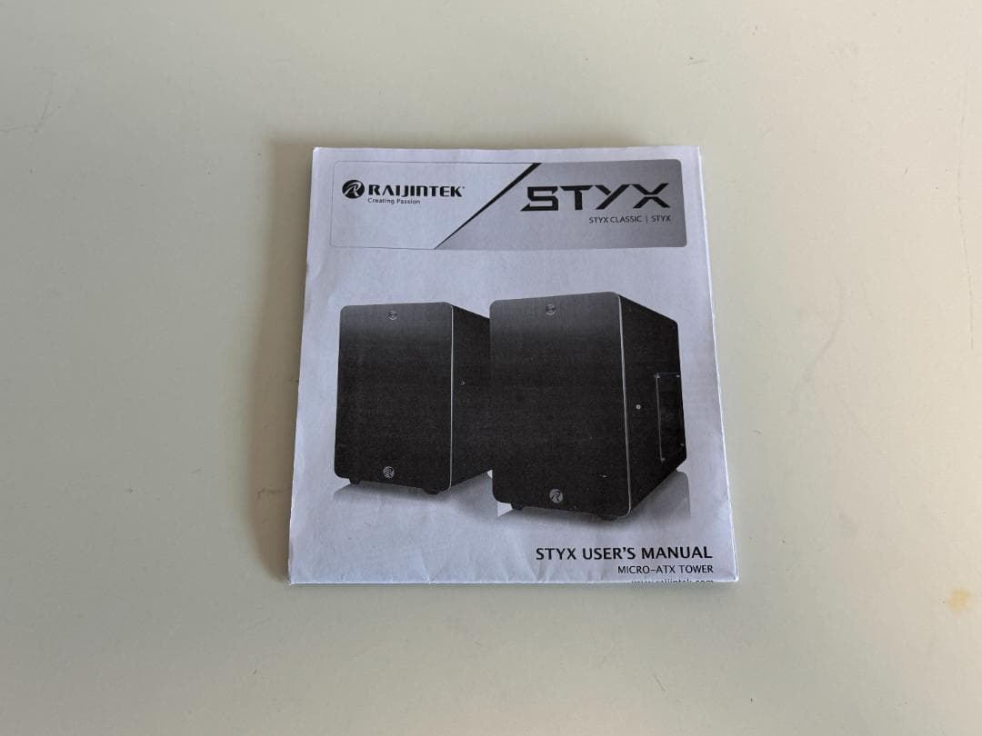 RAIJINTEK アルミニウム製MicroATXケース \"STYX\"