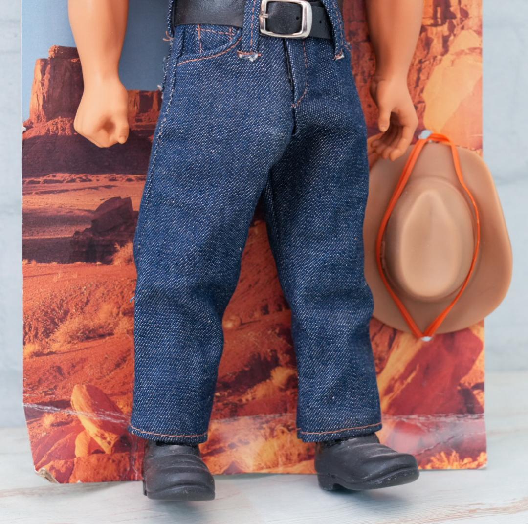 未使用 廃盤 Billy doll カウボーイ ソフビ レア