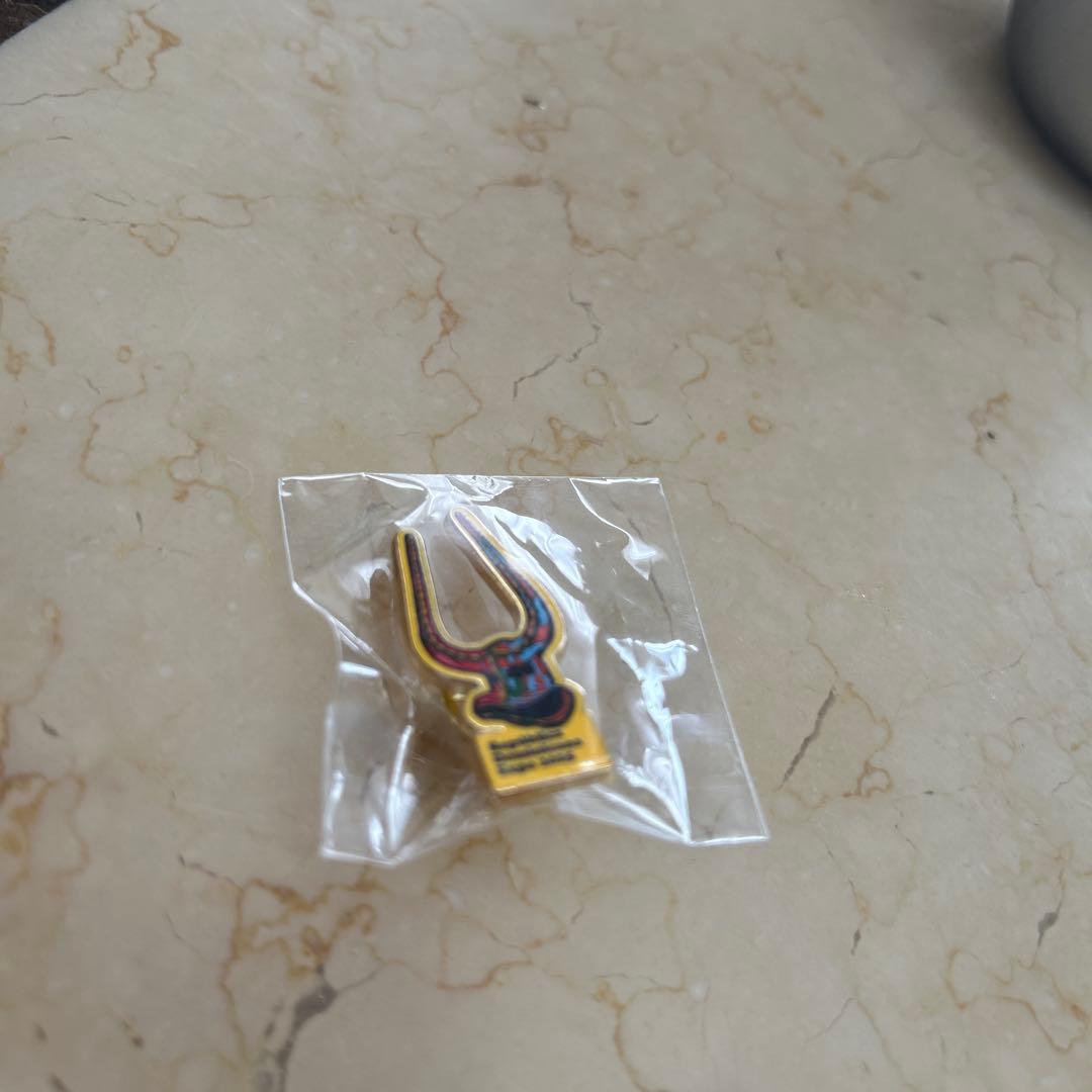 万博　ドミニカ　パビリオン　ピンバッチ　非売品