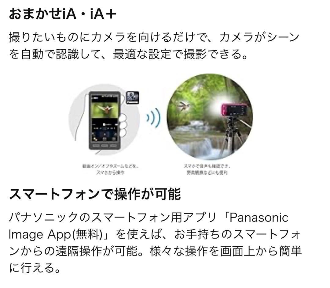 Panasonic HC-W585M ホワイト 64GB ※本日限り6/15