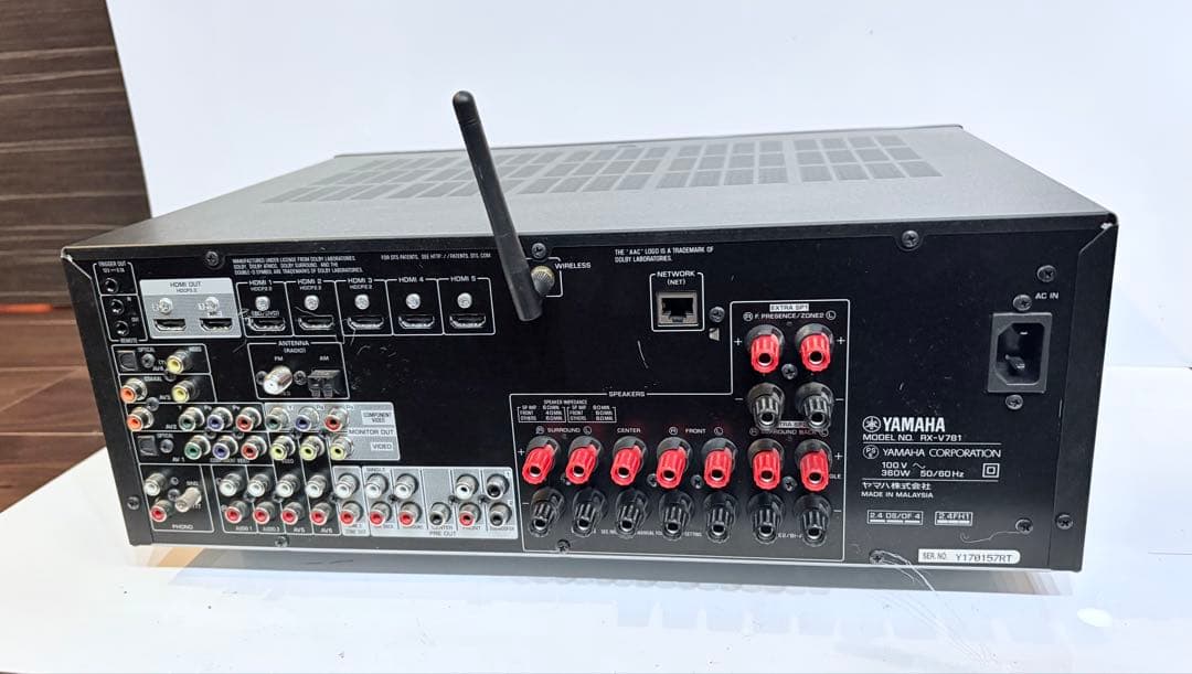 【値下げ】YAMAHA RX-V781 Dolby Atmos・DTS-X対応