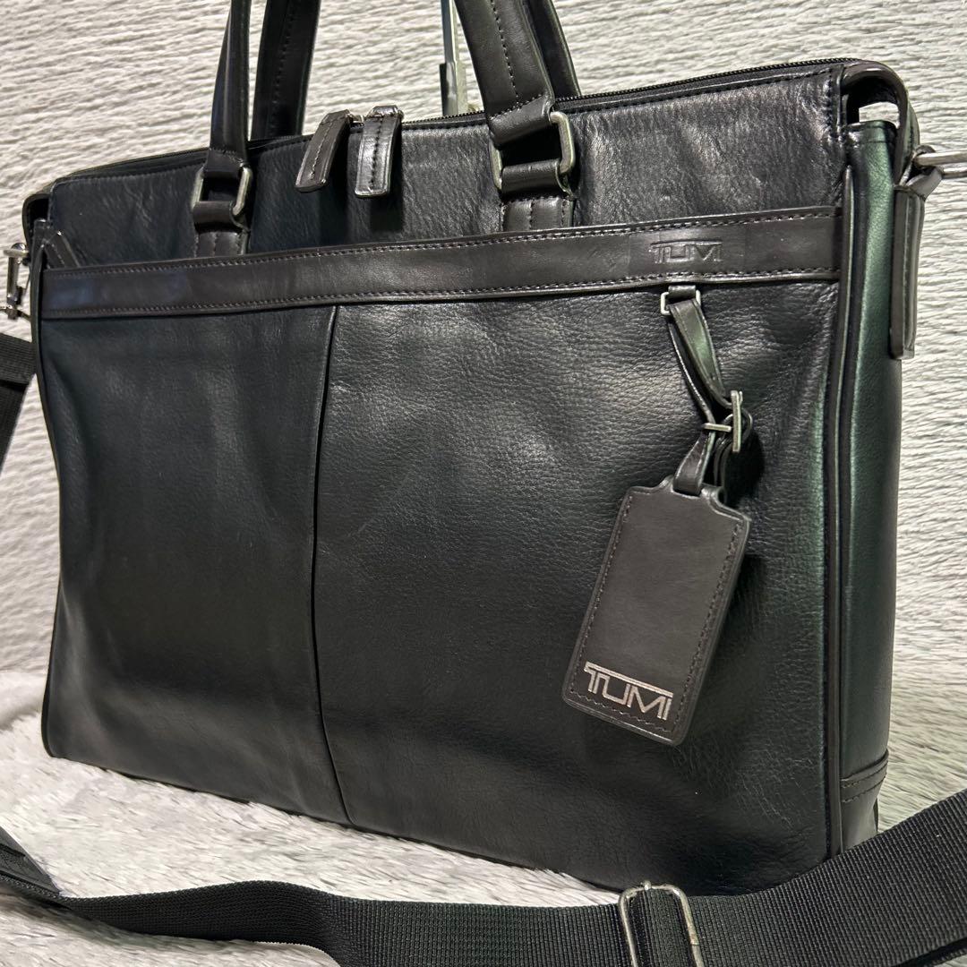 TUMI トゥミ オールレザー ビジネスバッグ 69717 ブリーフケース　本革