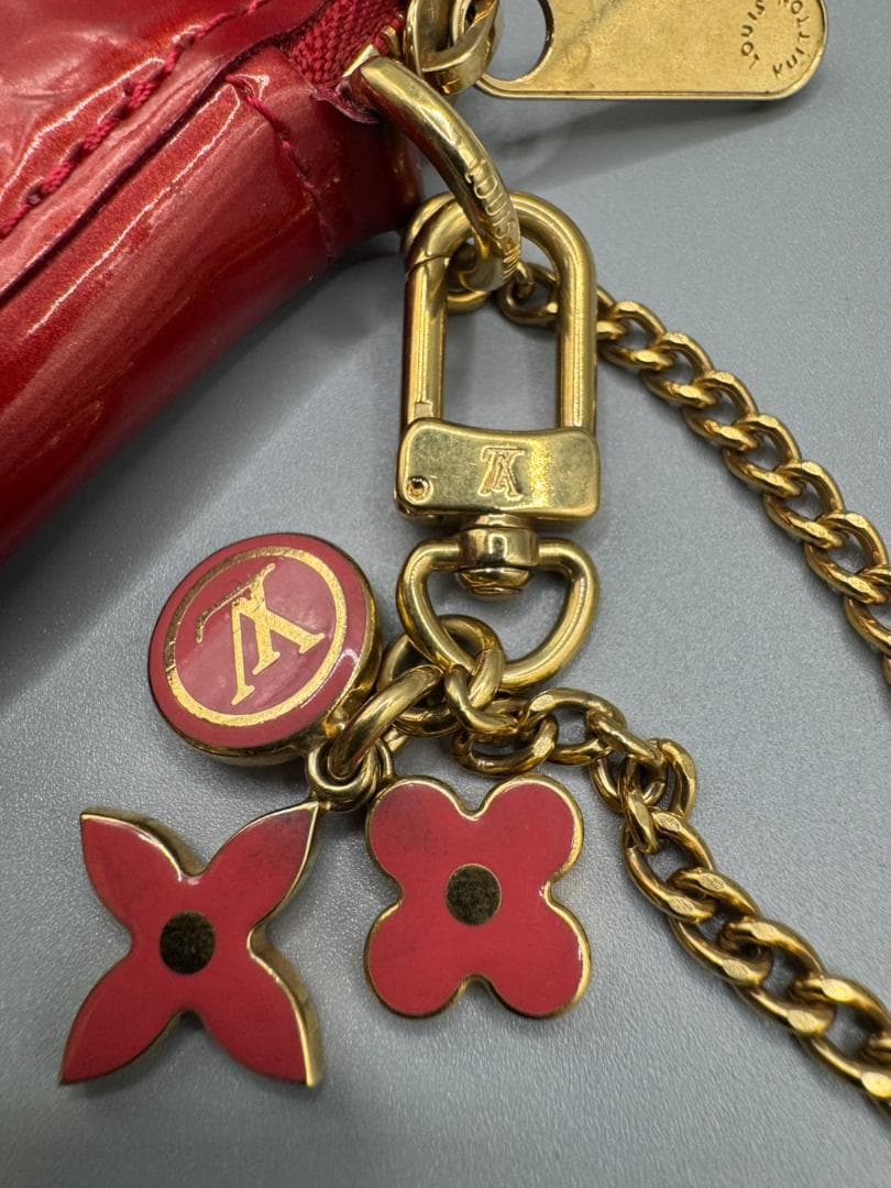 【イベントやギフトに】LV ヴェルニ ポルトモネ クール ハート型 赤 廃盤