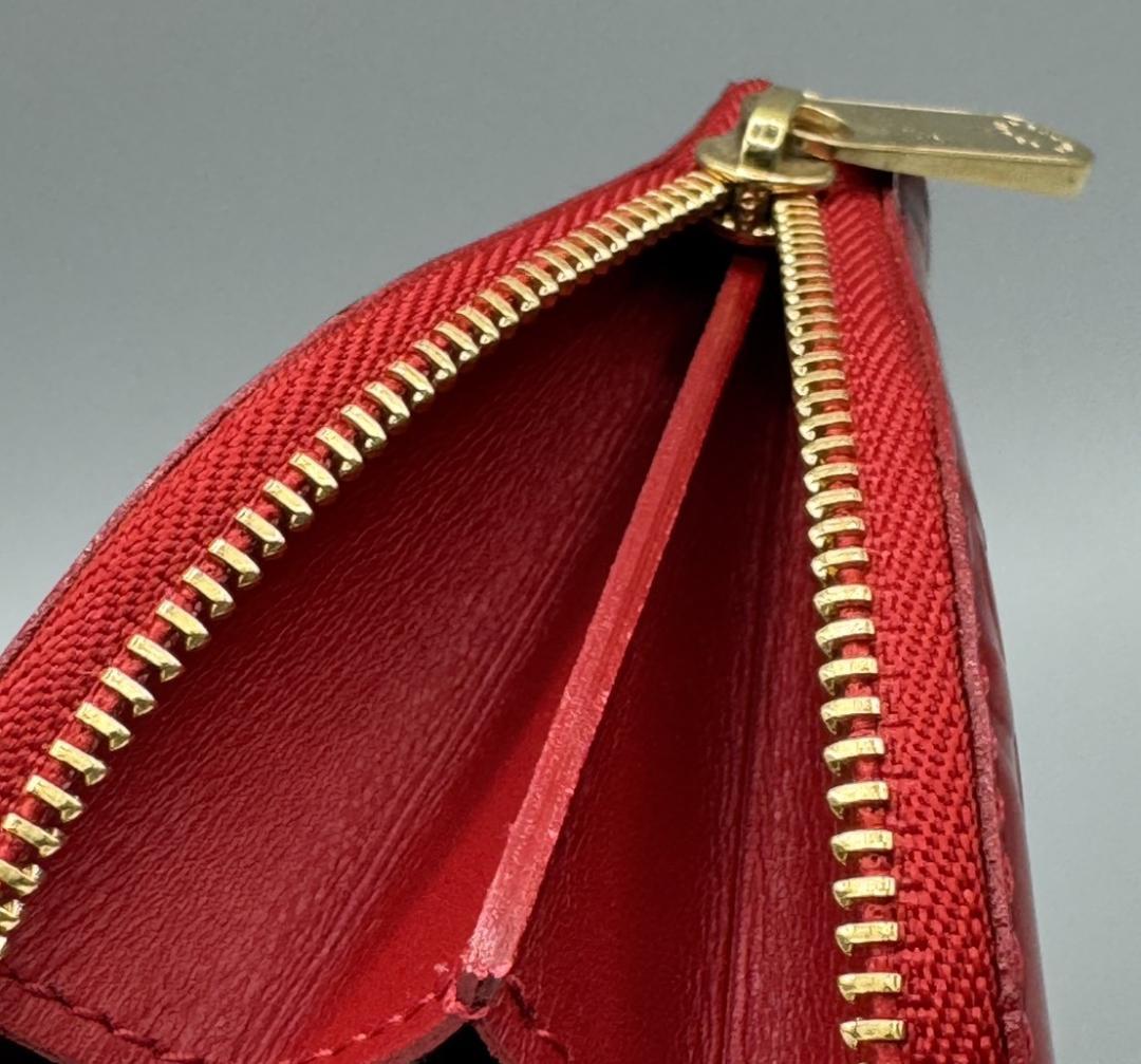 【イベントやギフトに】LV ヴェルニ ポルトモネ クール ハート型 赤 廃盤