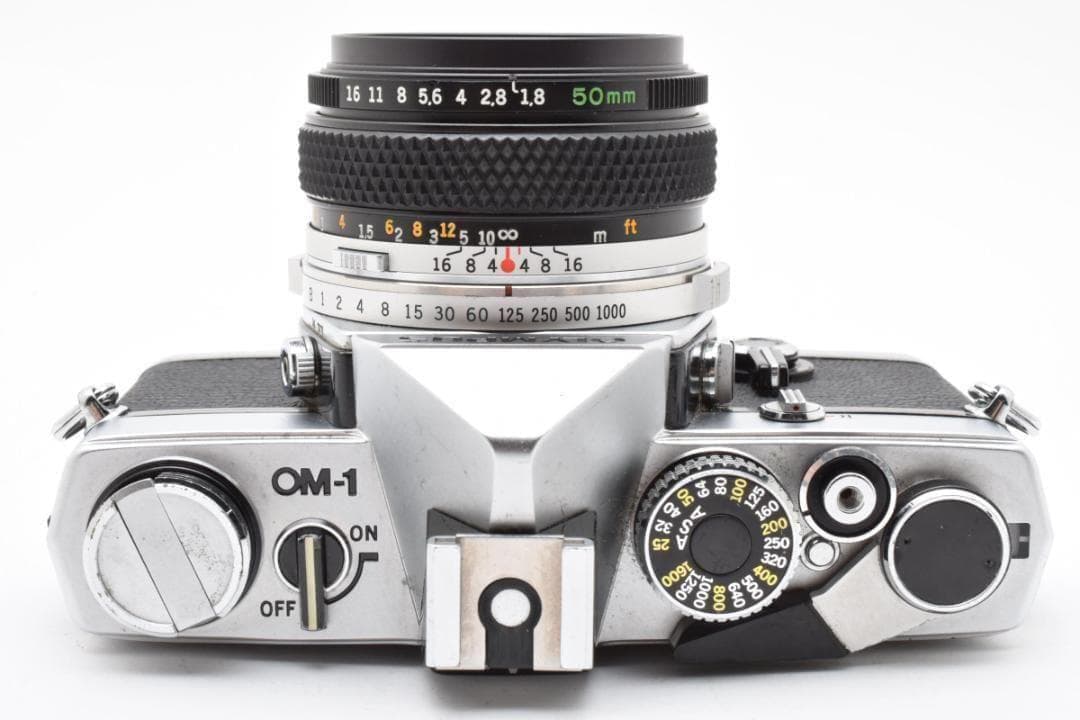 ■美品■ OLYMPUS OM-1＋ZUIKO F1.8 50mm《露出計OK》