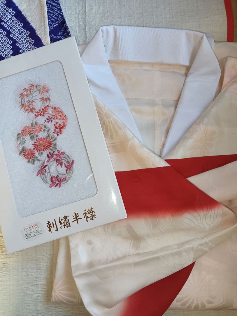 なっちゃん　振袖フルセット　絞りに型染　古典柄　美品　トールサイズ