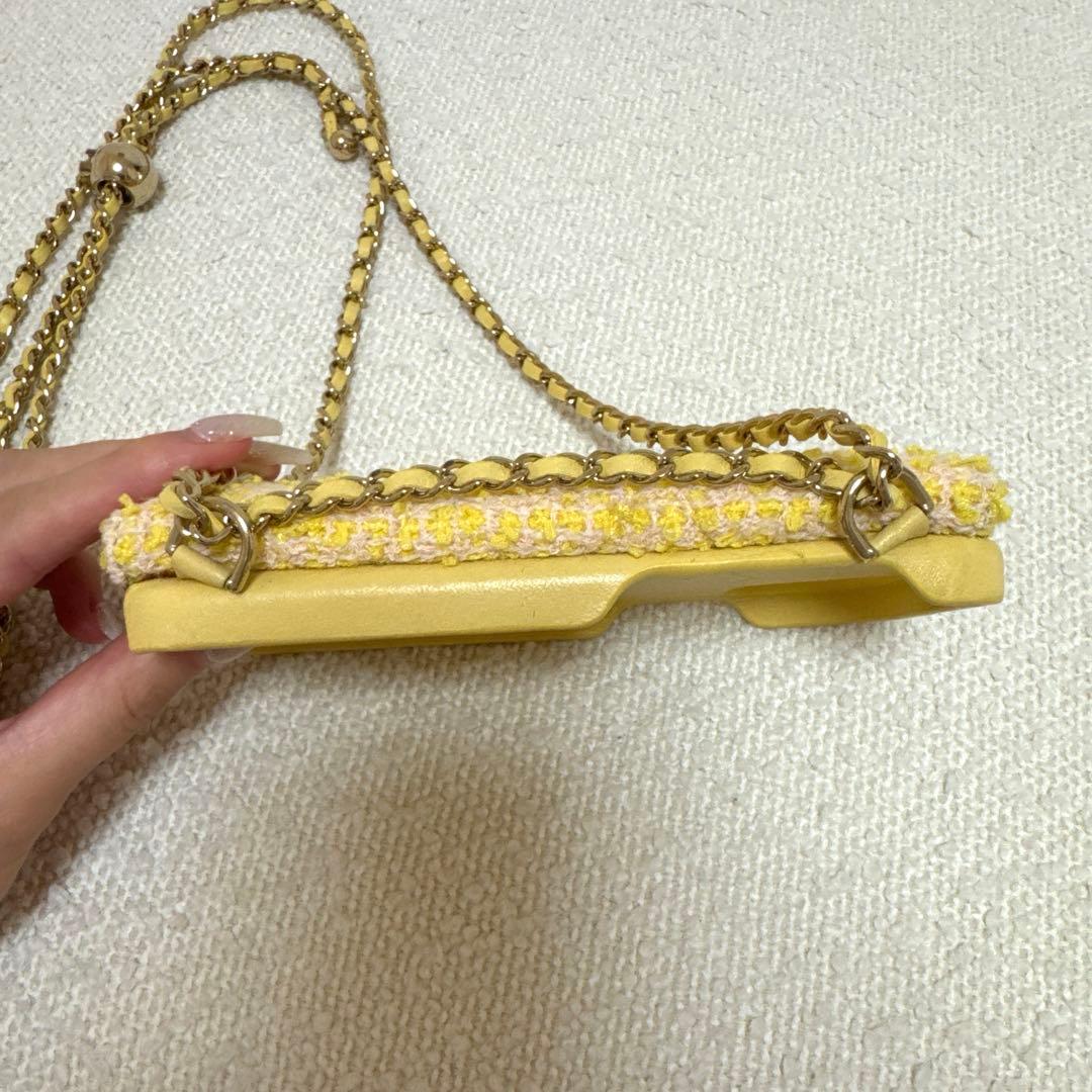 CHANEL♡シャネル♡スマホケース♡ツイード♡