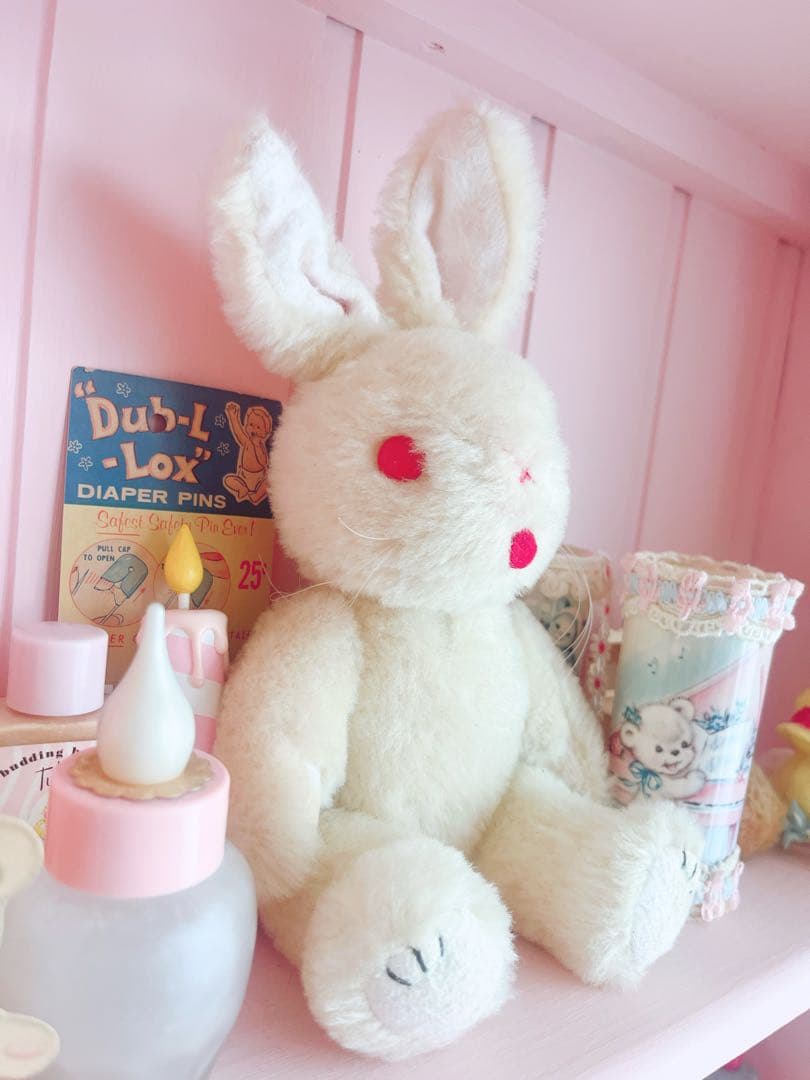 ヴィンテージ ぺろりん バニー ぬいぐるみ