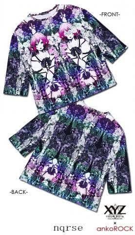 nqrse XYZ ankorock コラボ カットソー