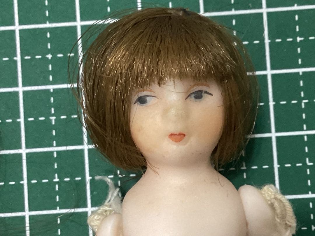 ミニョネット　アンティークビスクドール 2体セット T/D刻印あり　ヴィンテージ