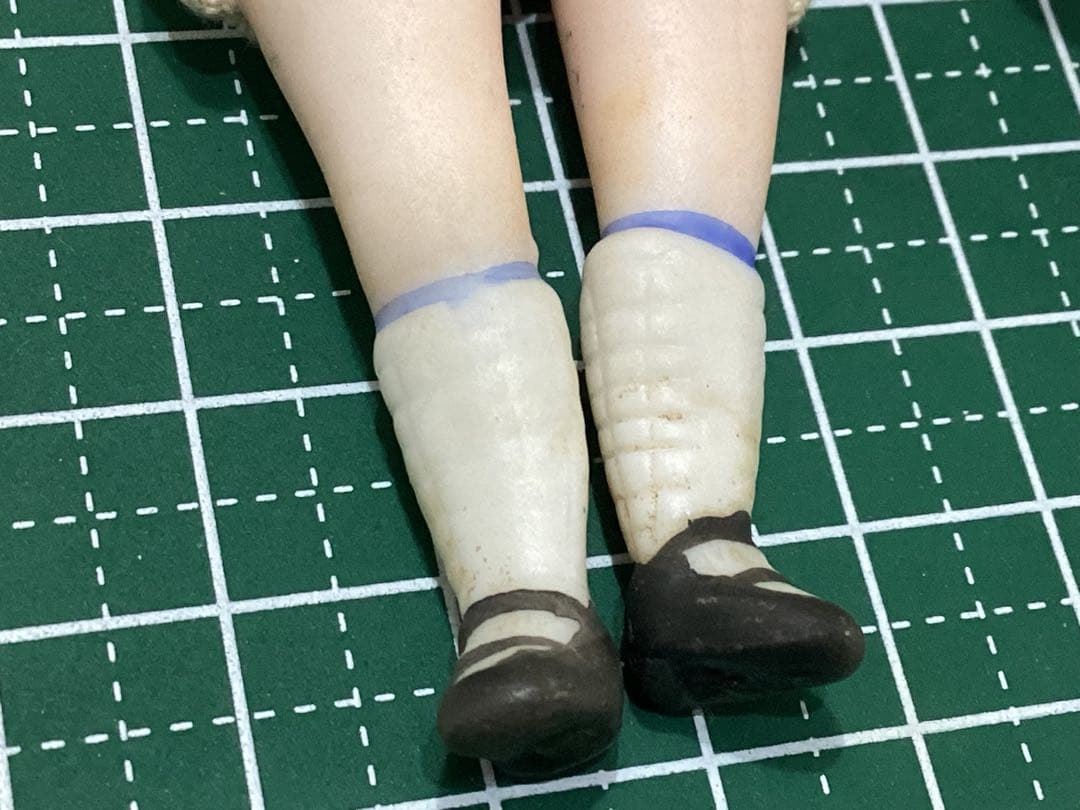 ミニョネット　アンティークビスクドール 2体セット T/D刻印あり　ヴィンテージ