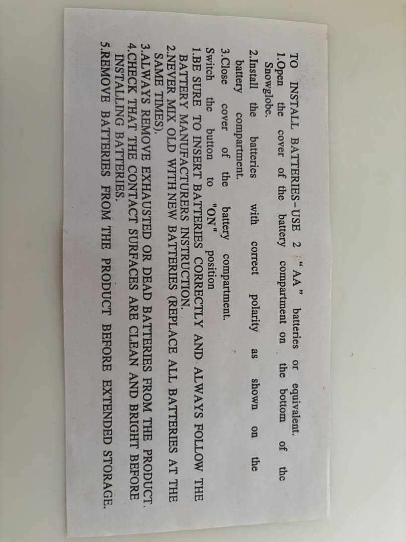 トイストーリー3 スノードーム　オルゴール