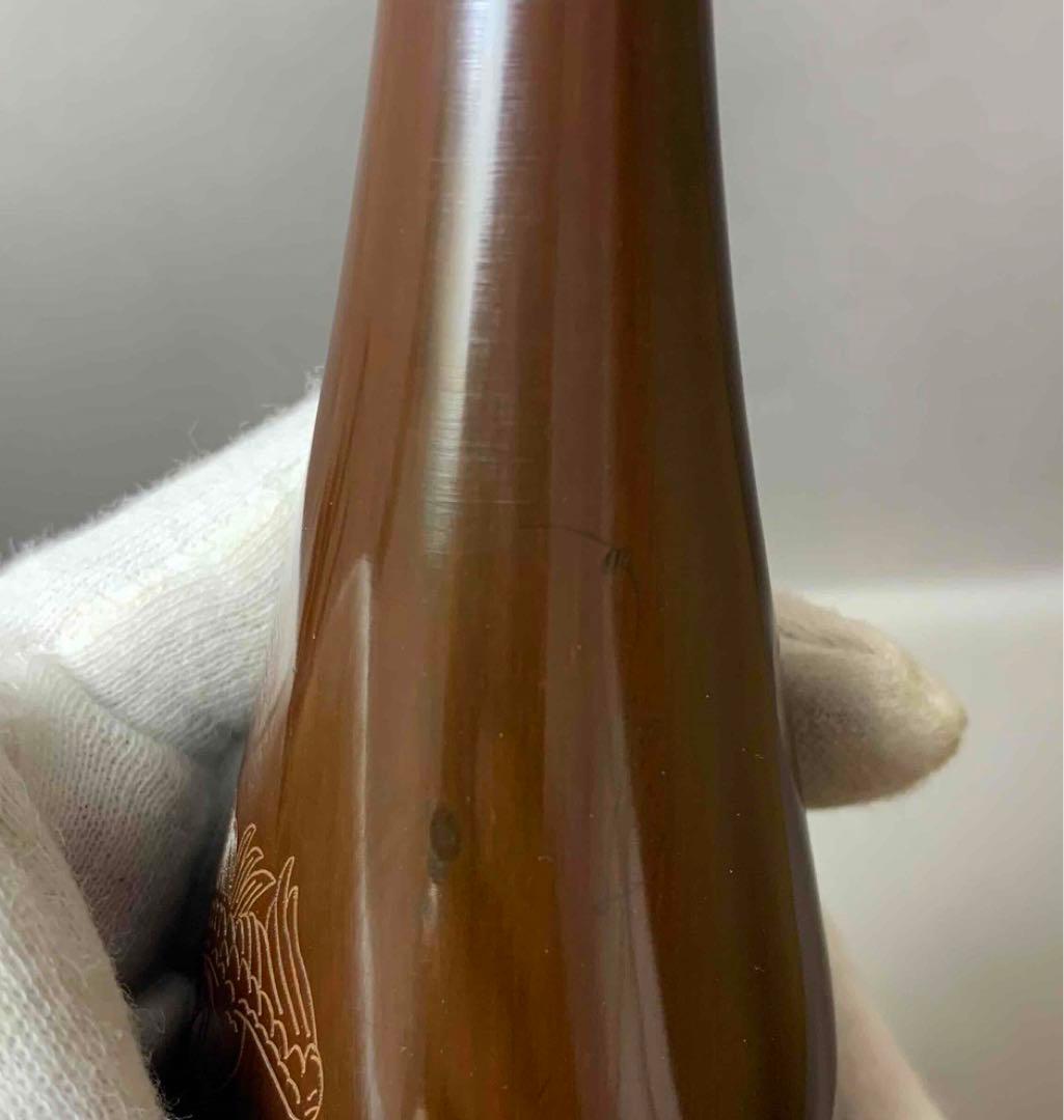 茶道具　鶴の絵　花入　竹影堂