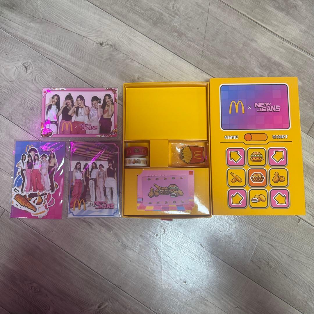 当選品 NewJeans マクドナルド 韓国グッズセット