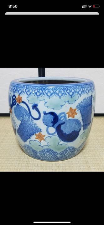 アンティーク☆火鉢☆鉢カバー☆メダカ