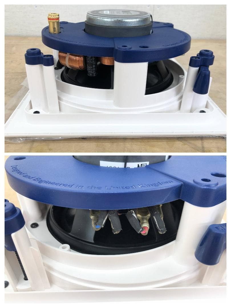 未使用品■KEF■壁埋め込み型スピーカー　Ci160QS　箱無し★ゆうパック