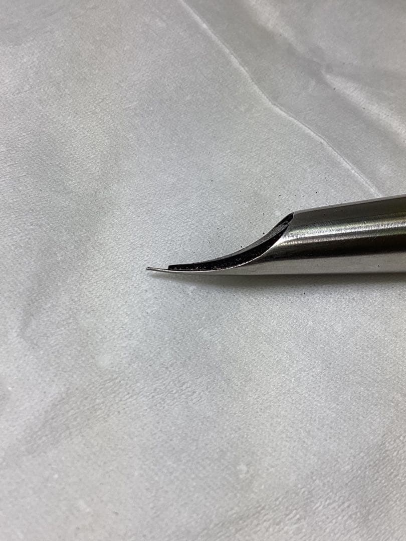 エ*２様 PILOT ペン先一体型シルバー 万年筆