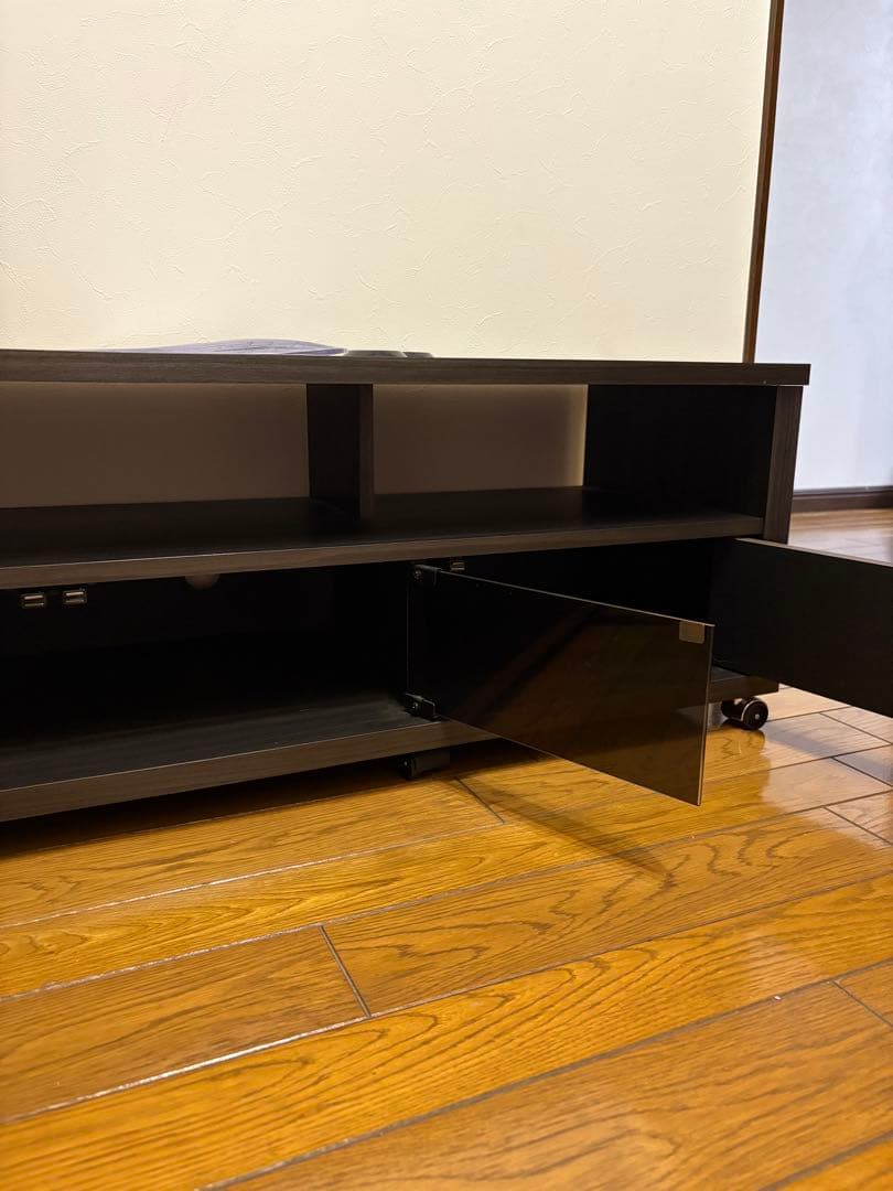 朝日木材加工 テレビ台 140㎝ アッシュグレー AS-EE1400