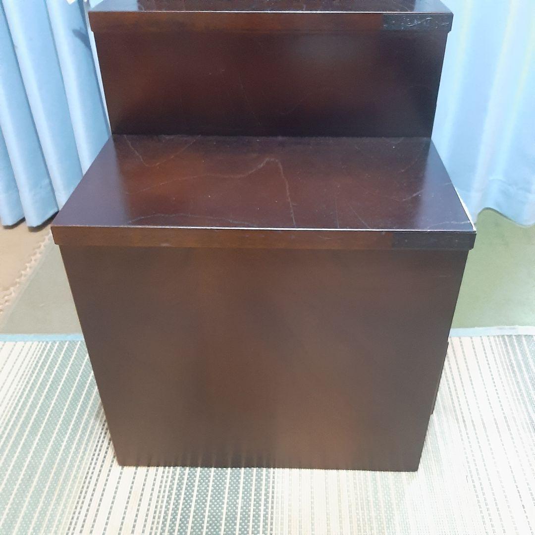 アンティーク 階段 箪笥 引き出し鍵付き 74×76×45 右上がり