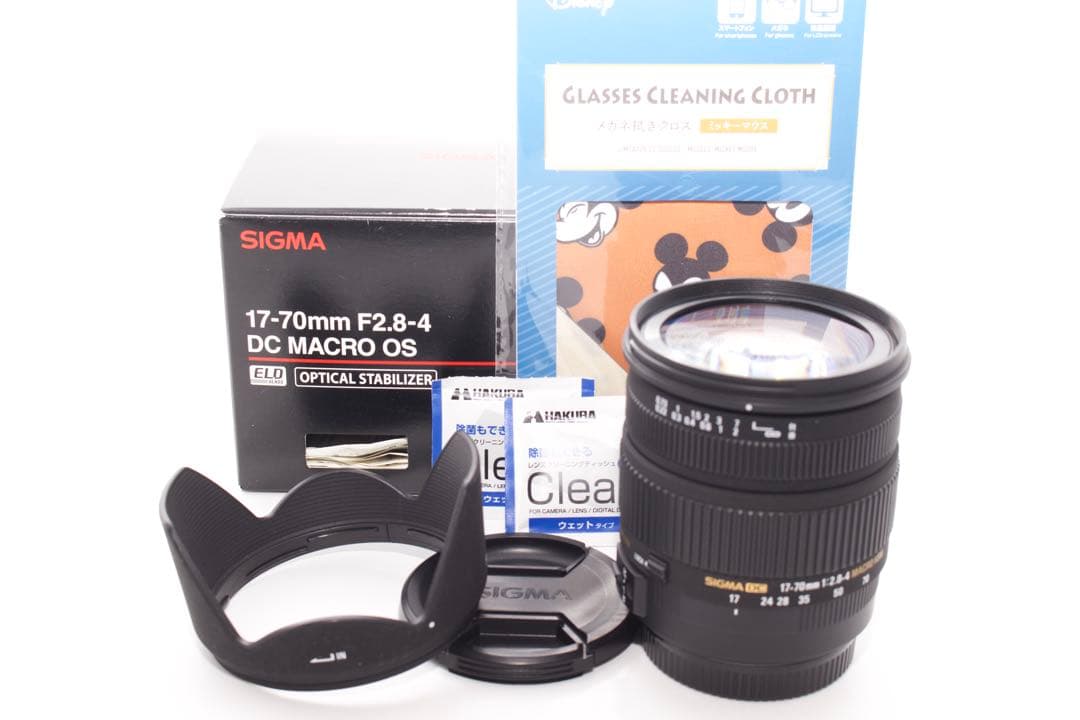 新品級美品✨SIGMA 17-70mm DC MACRO OS HSM✨キャノン