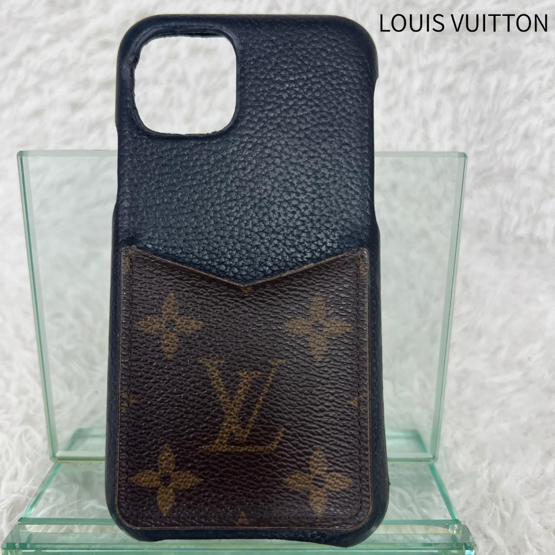 《美品》ルイヴィトン モノグラム スマホケース iPhone 11 pro