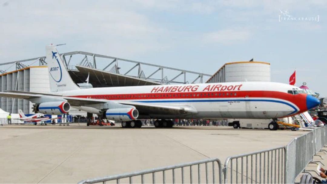 LH ルフトハンザ 航空 Aviationtag B707-430