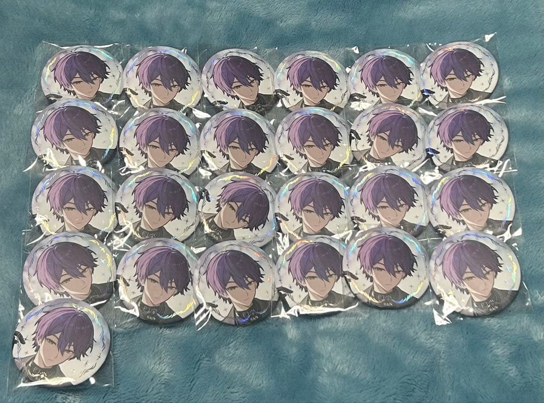 剣持刀也 art缶バッジ 65個