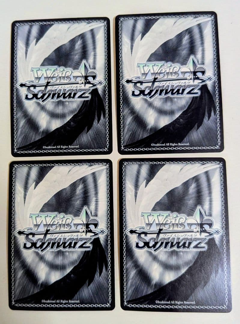 ヴァイスシュヴァルツ　興味深いこと　狂三　PR プロモ　4枚　最終値下げ