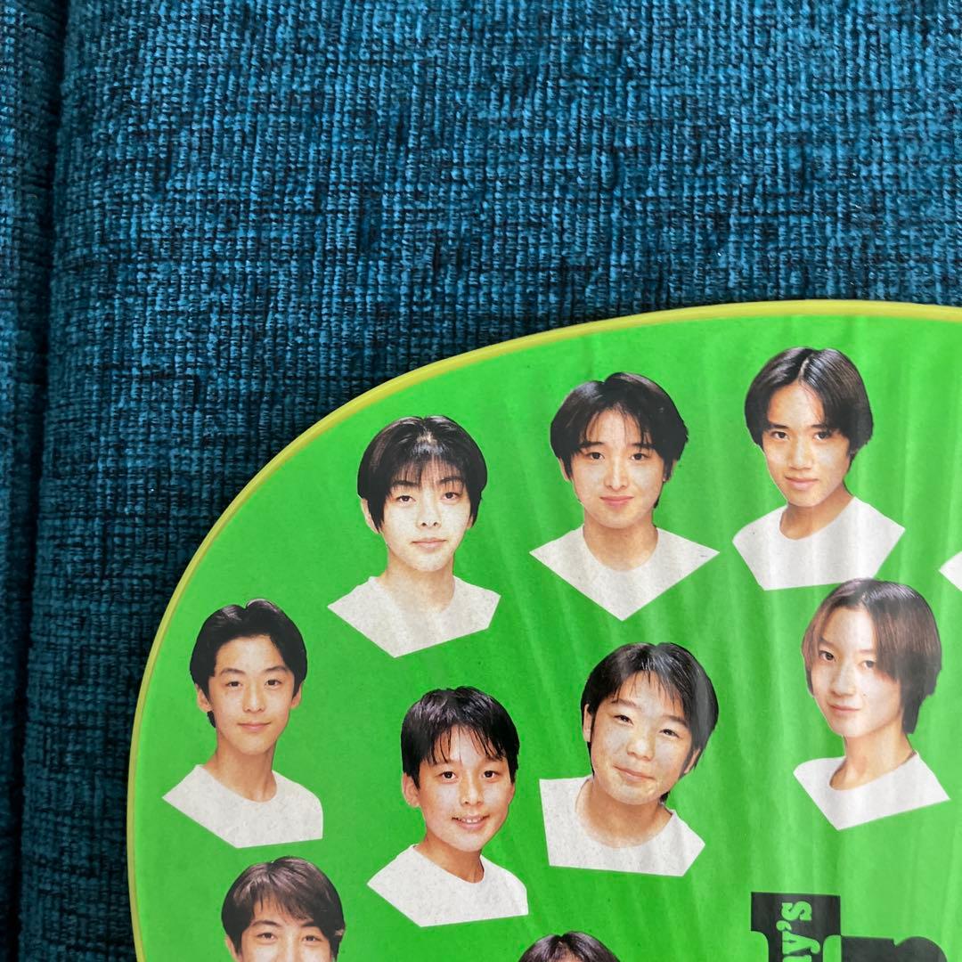 嵐メンバーJohnny's Jr. 時代のうちわ