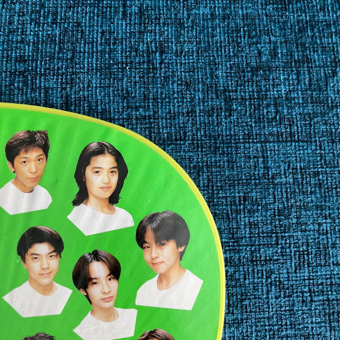 嵐メンバーJohnny's Jr. 時代のうちわ