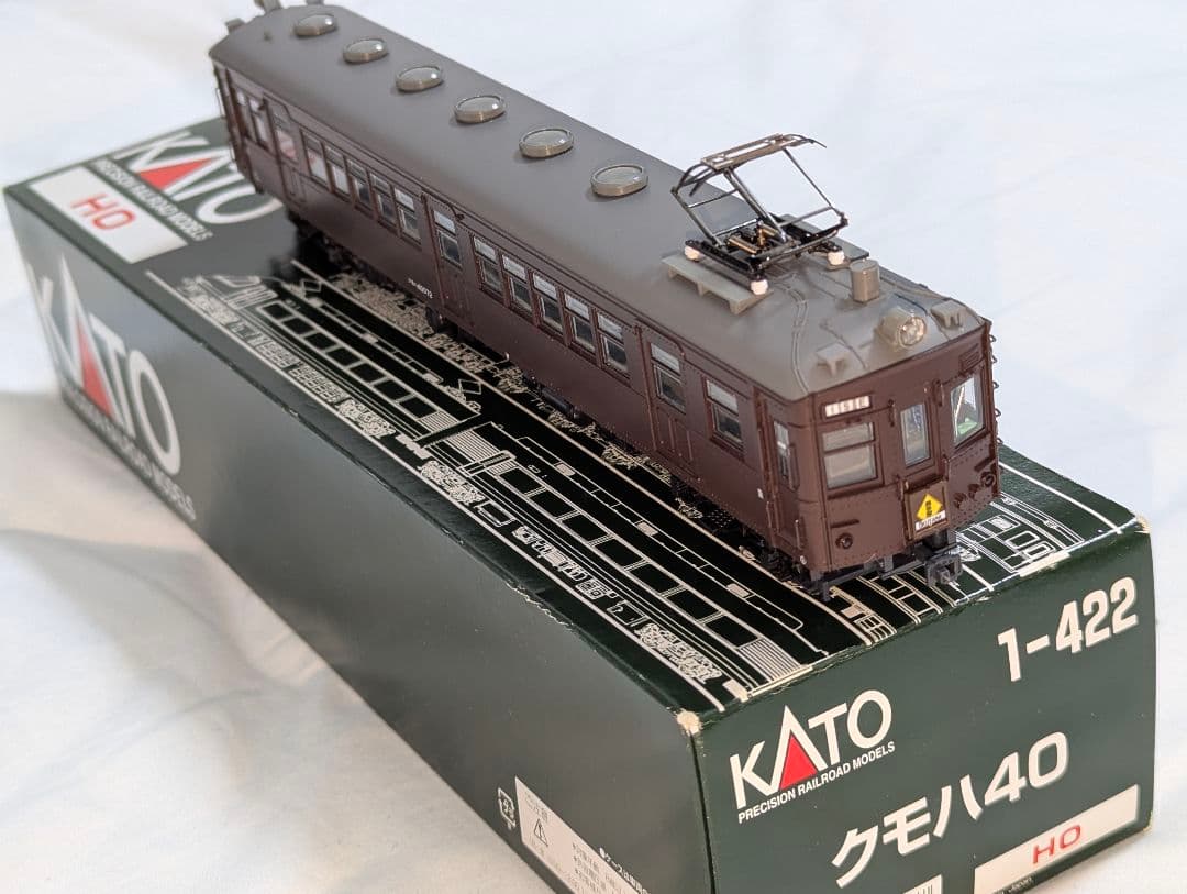 KATO　クモハ４０　【1-422】 純正室内灯点灯　HOゲージ