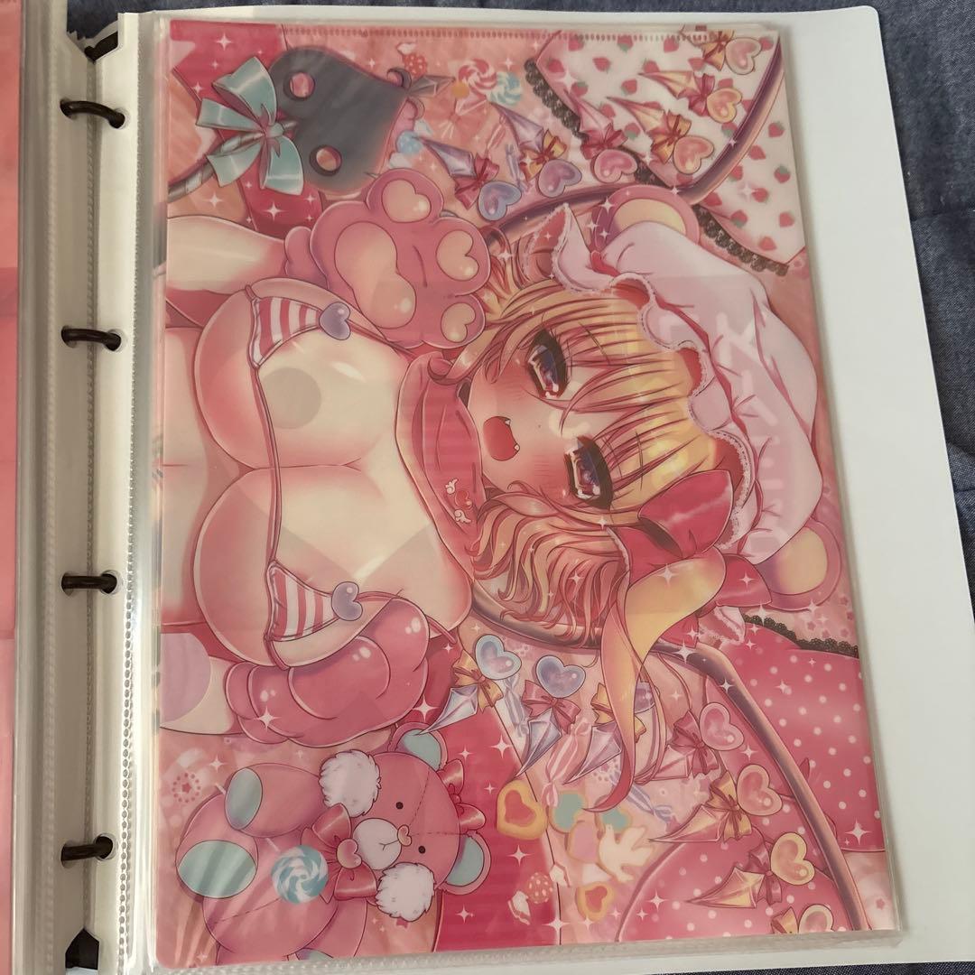 東方プロジェクト　フランドール　水着　美少女　クリアファイル　VY6