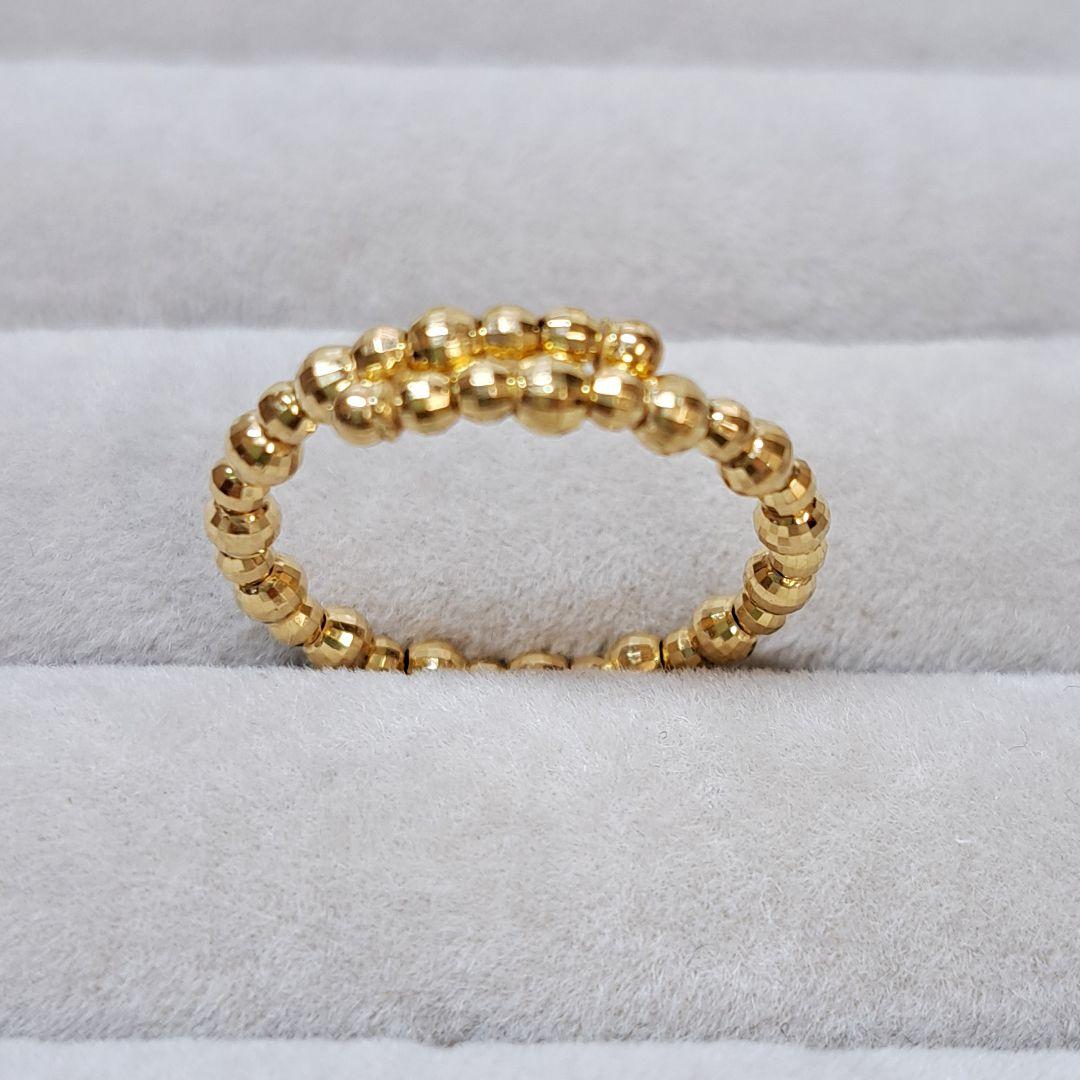 K18 ミラーボール フリーリング