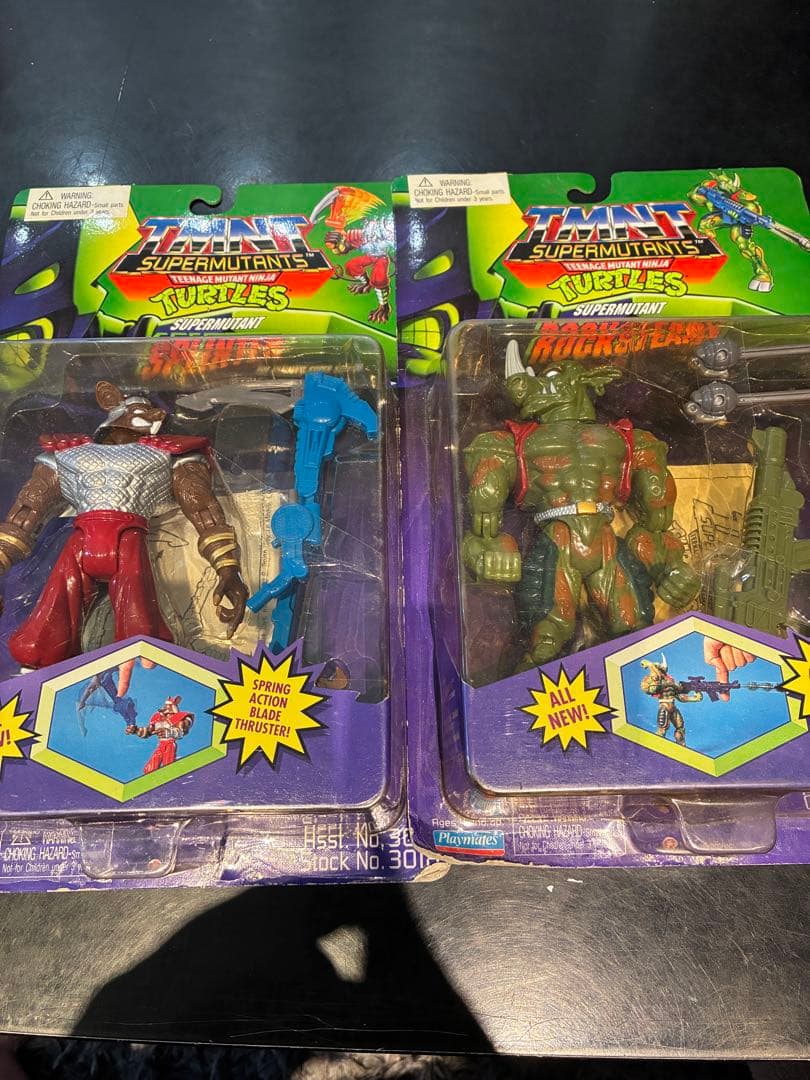 TMNT スーパーミュータント フィギュア 2体セット