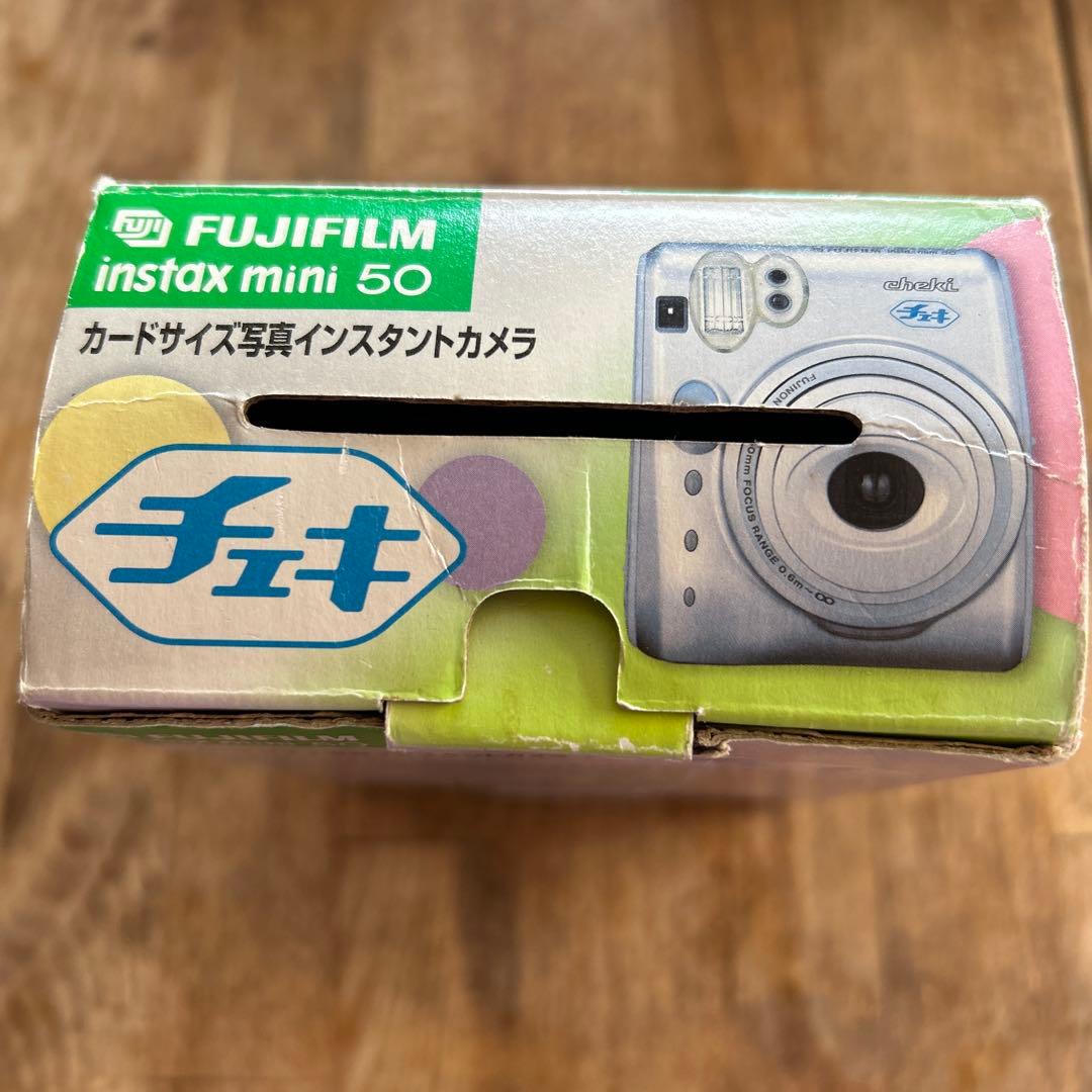 富士フィルム チェキ instax mini 50 シルバー インスタントカメラ