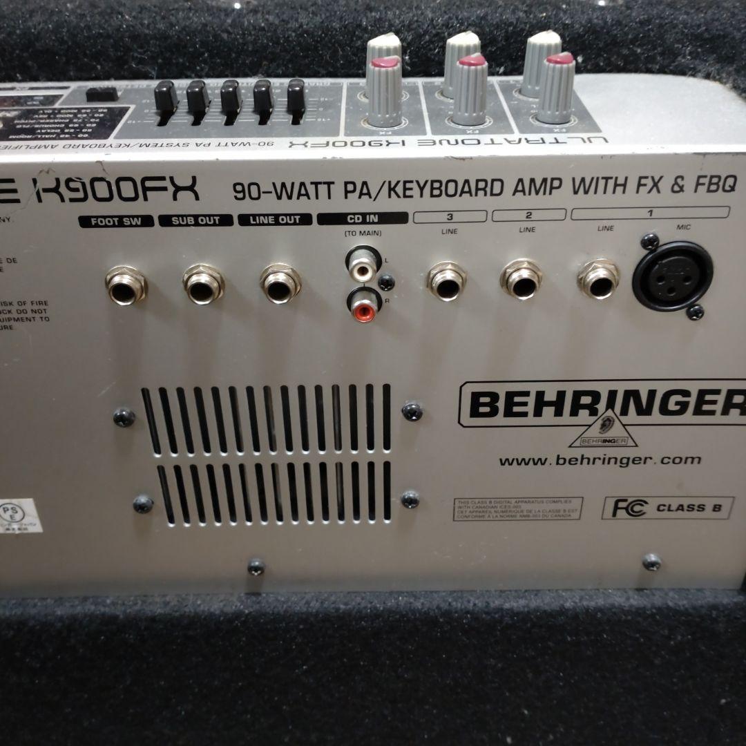 BEHRINGER ULTRATONE K900FX アンプ