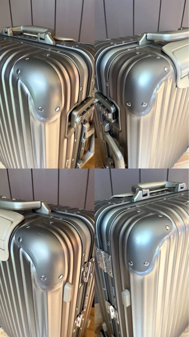 【極美品】 トパーズ チタニウム 4輪 リモワ スーツケース