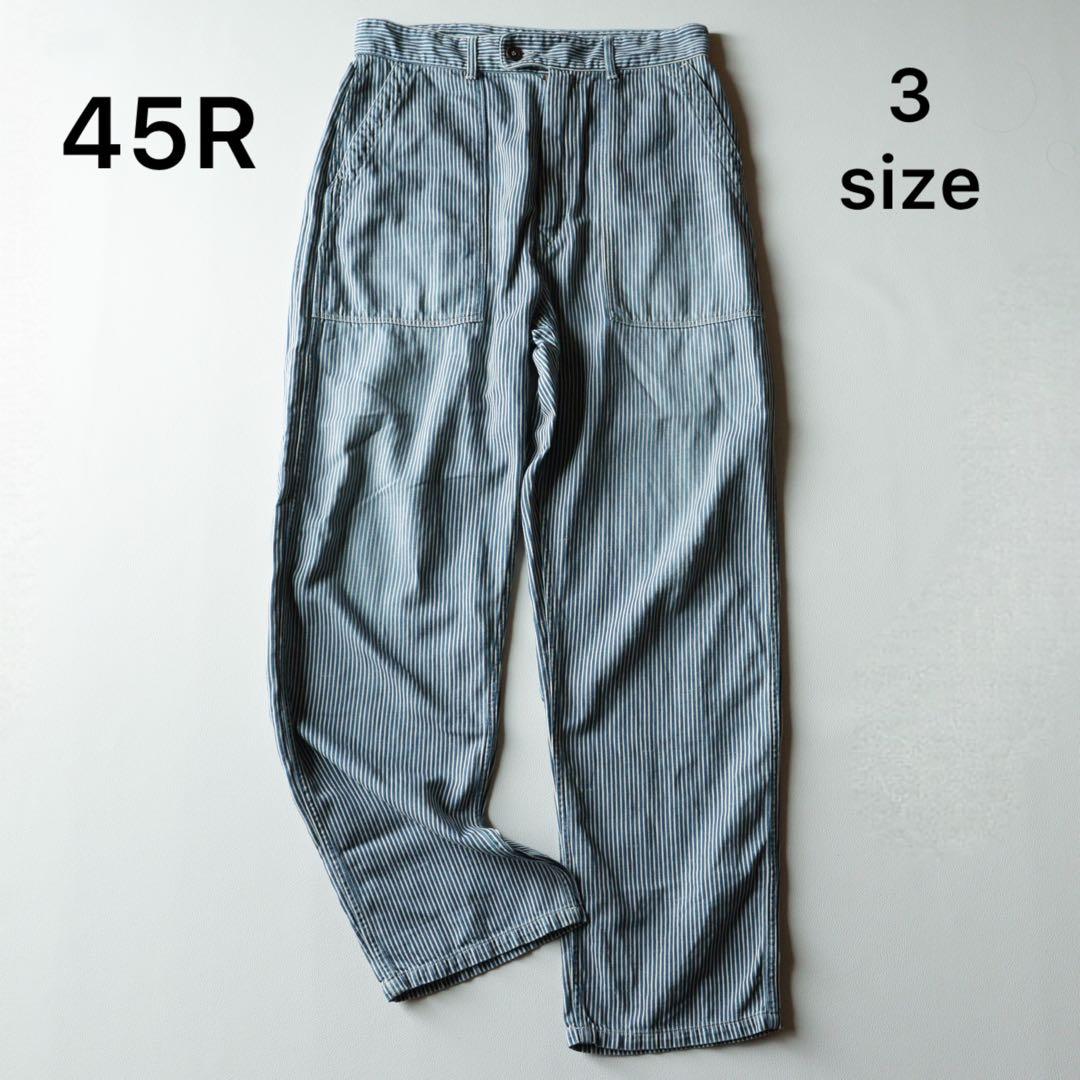 専用商品5182【美品】45R 小麦デニムの908ベイカーパンツ ストライプ