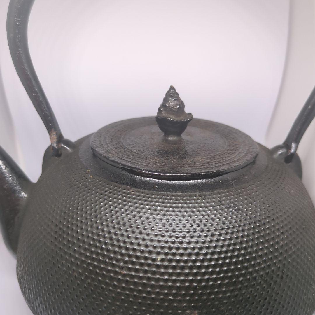 鉄急須丸アラレ