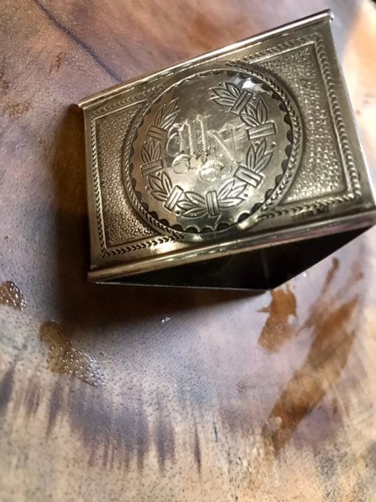 19世紀フランス貴族の城で使われていた純銀ナプキンリング