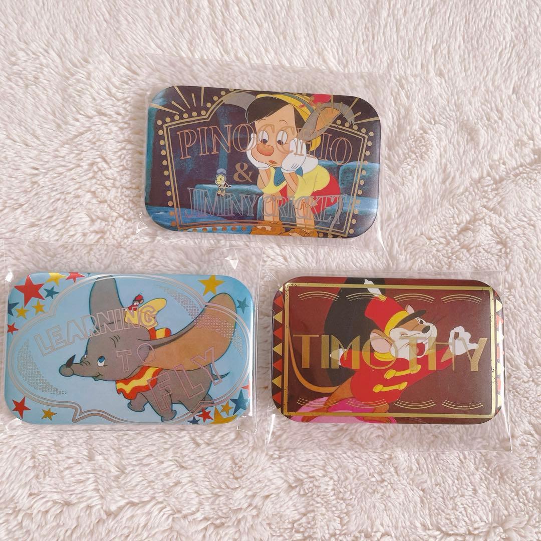 ディズニースクエアカンバッジコレクション 10個