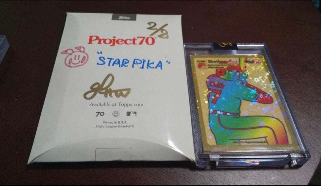 【世界2枚】大谷翔平 Topps Project70 ポケモンカード