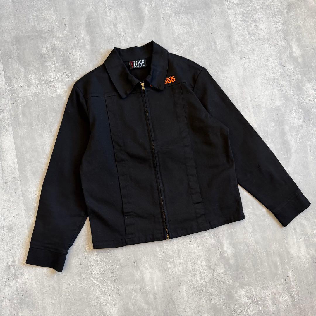 VLONE ヴィーロン Jail Jacket 55555刺繍 ブラック M