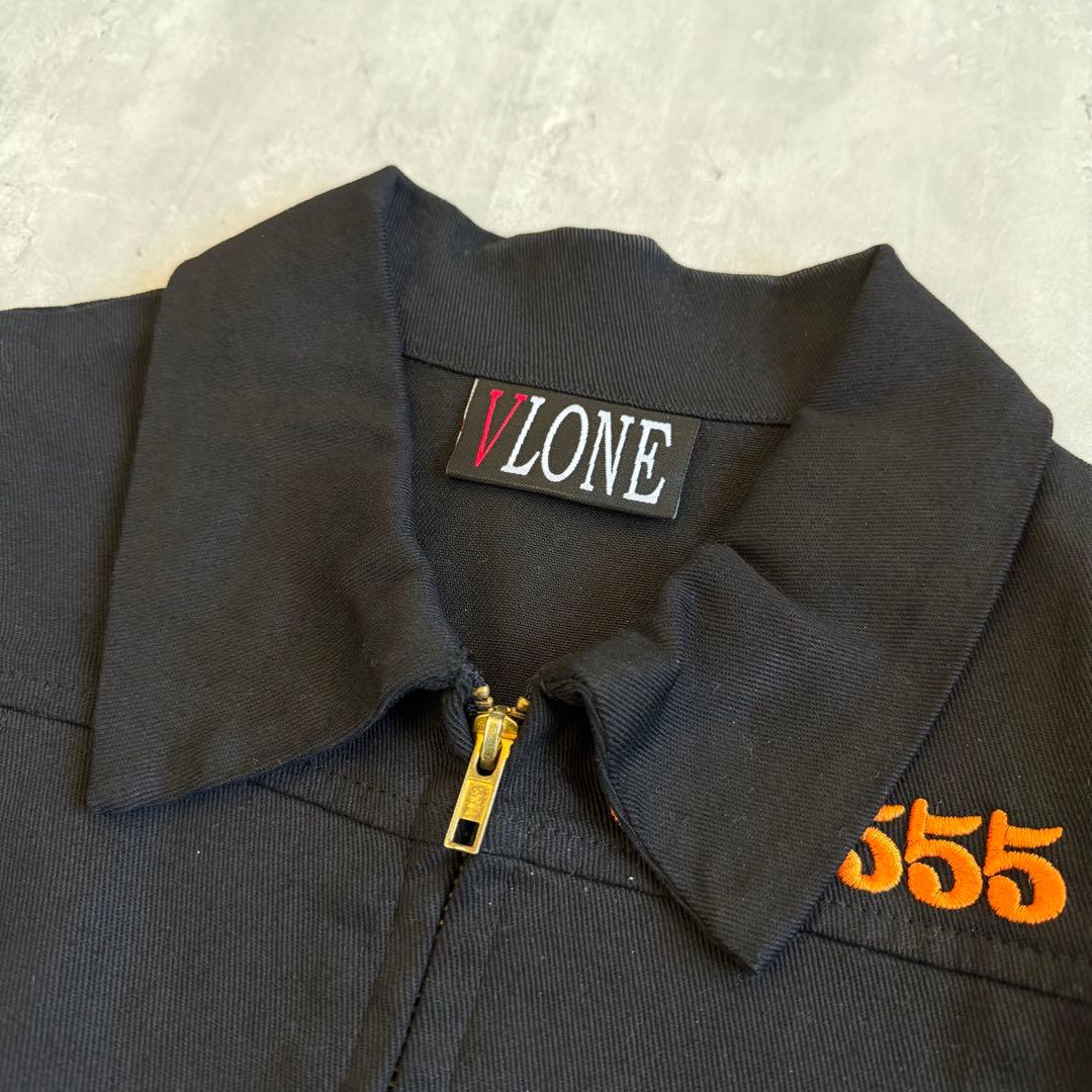 VLONE ヴィーロン Jail Jacket 55555刺繍 ブラック M