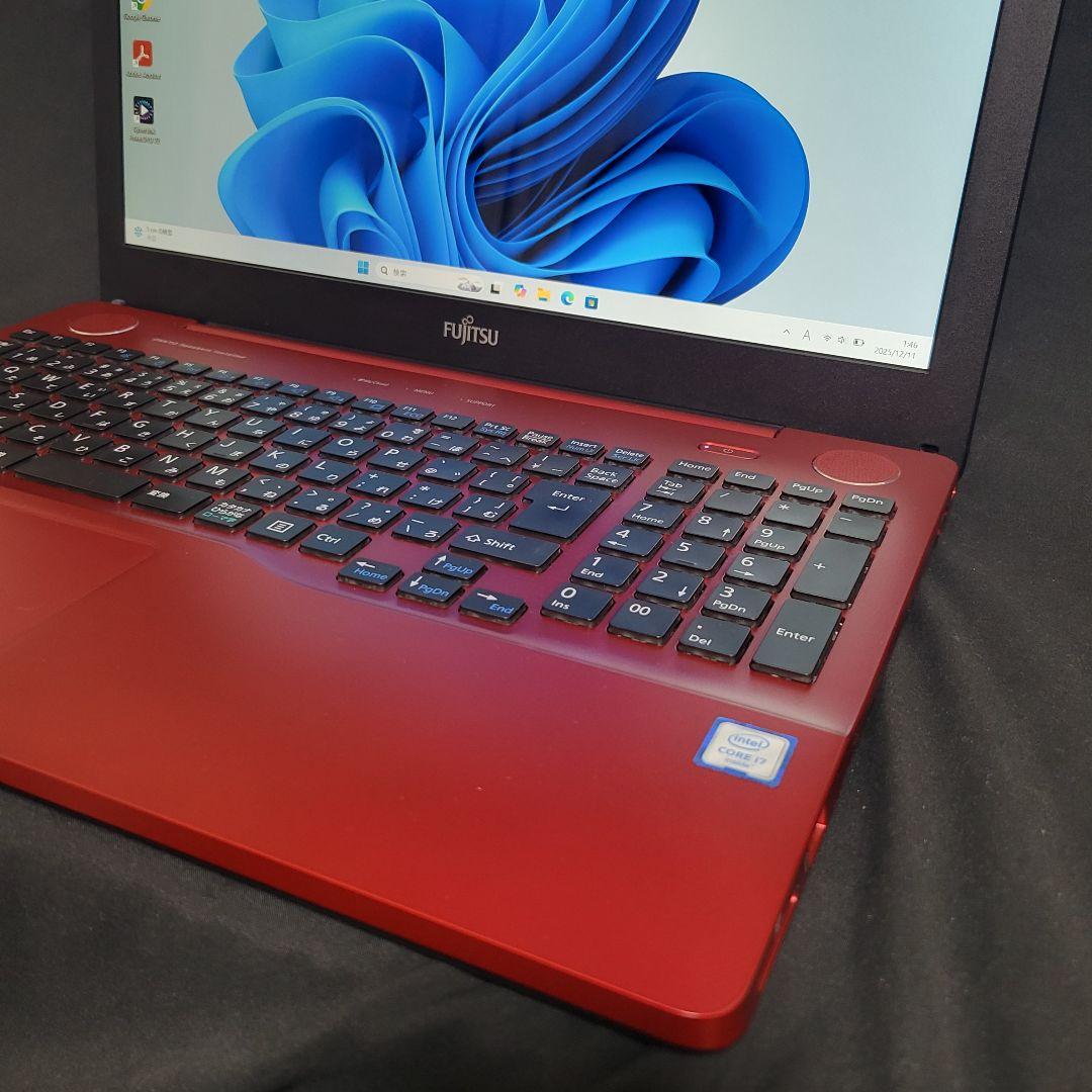 富士通 AH53/X 512GB SSD corei7 office2021