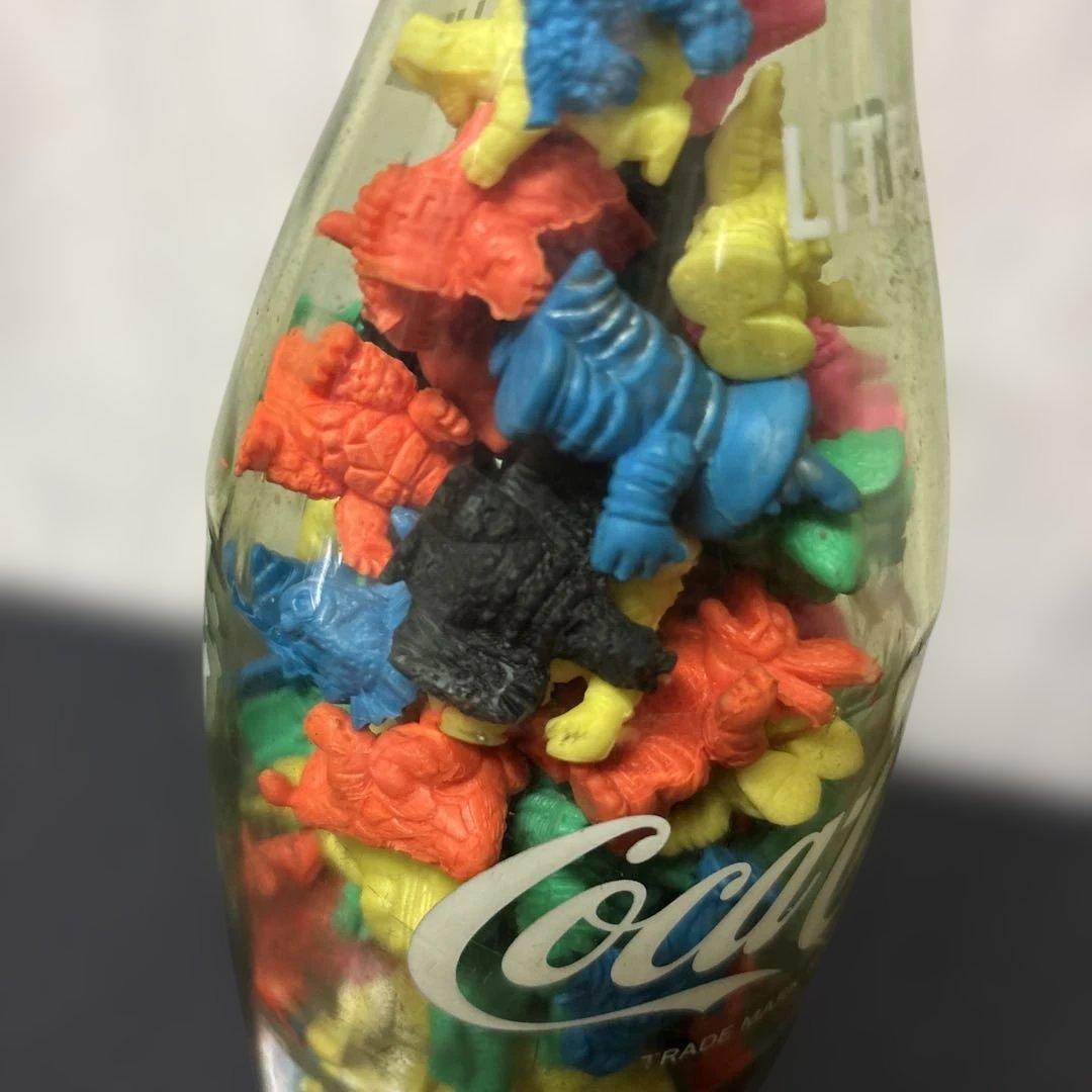 ウルトラ怪獣消しゴム フィギュア コカコーラ1リットル瓶詰め 当時物 昭和レトロ