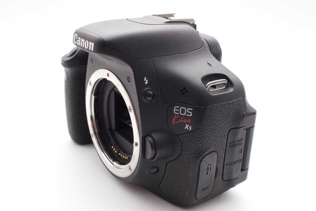Canon EOS Kiss X5 ボディ　元箱付き　付属品完備　画面回転
