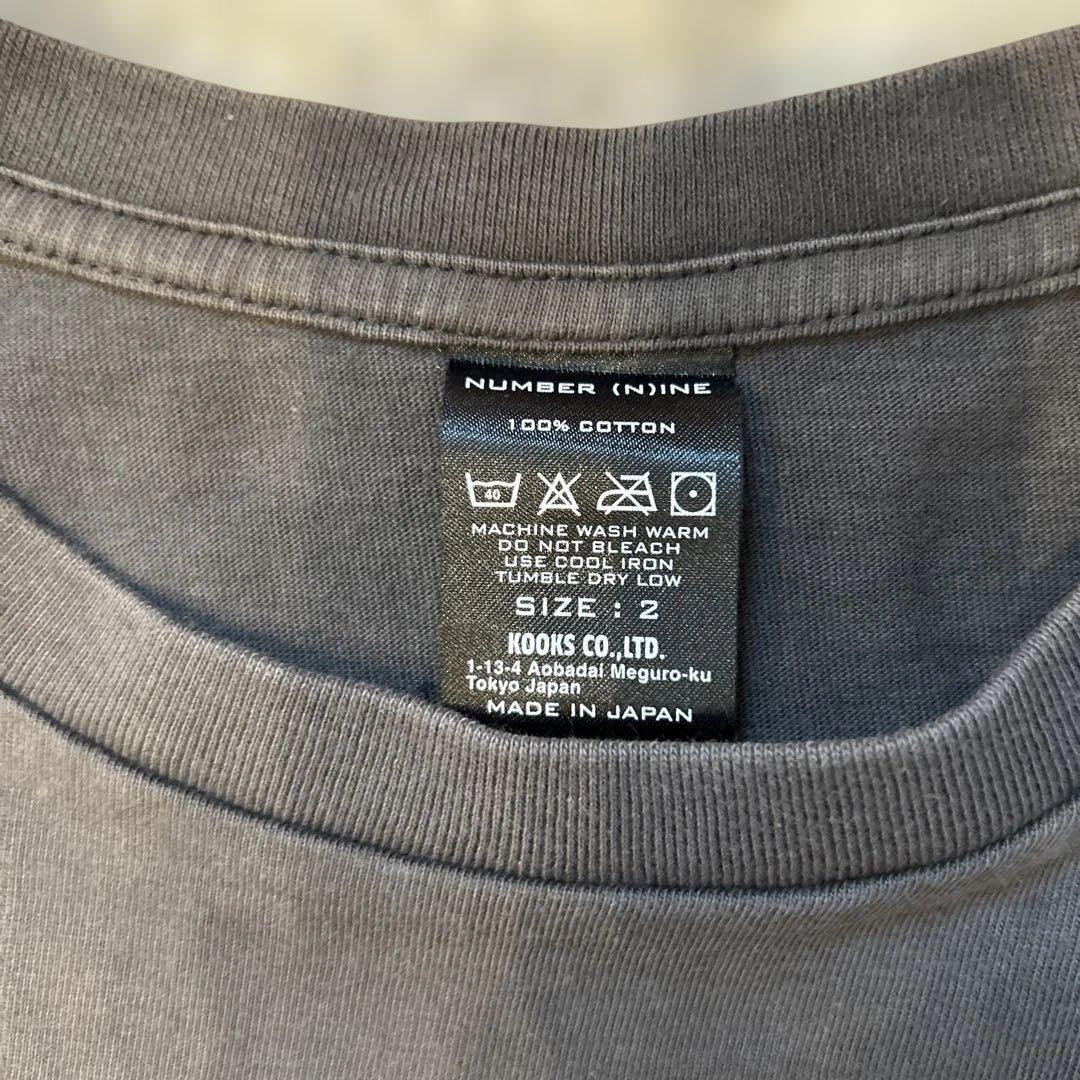 【美品】NUMBER (N)INE シガレットTシャツ 2 ナンバーナイン